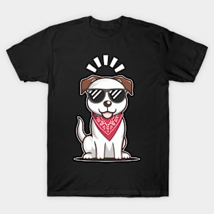 Deal with it : Dog comic shirt T-Shirt